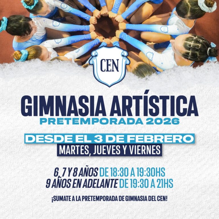 GIMNASIA ARTISTICA PRETEMPORADA 2026