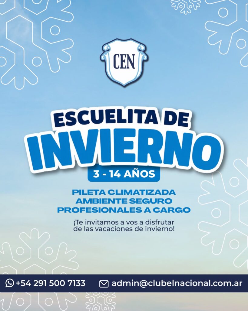 En el Club El Nacional ya vivimos la Escuelita de Invierno